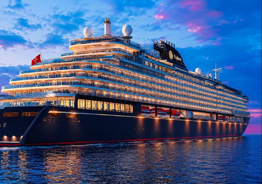 Explora cruise ship at sea