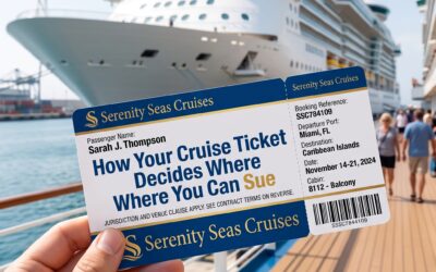 How Your Cruise Ticket Decides Where You Can Sue